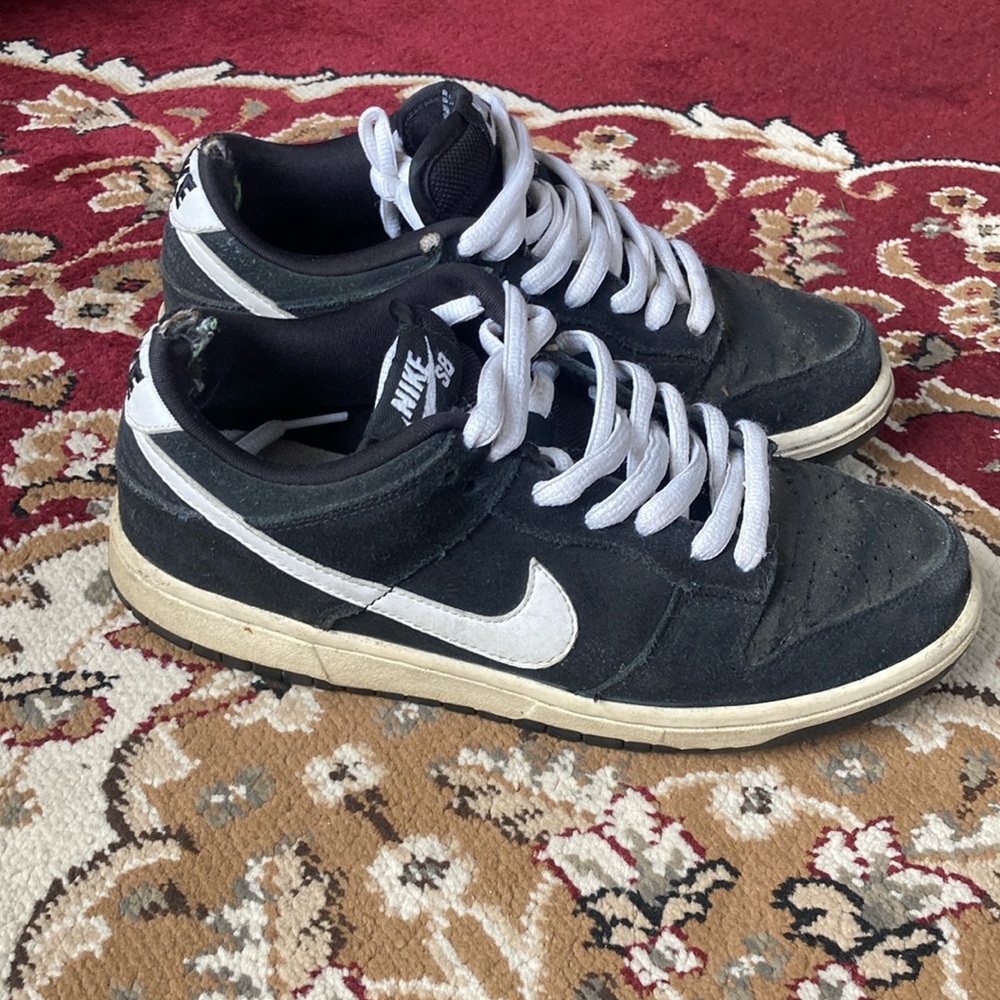 Nike Dunk Low Pro SB black/white size 6 rare